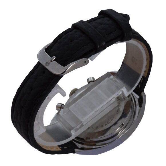 Rare Silver Oriosa Men's 38mm Manual Chronograph Watch Swiss 17J Valjoux 7733! - Picture 3 of 9